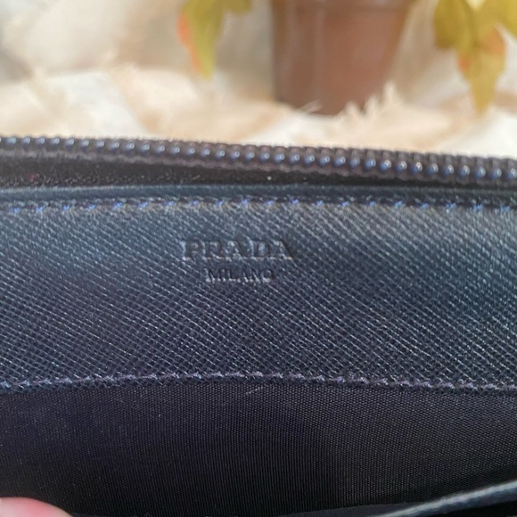 Prada nylon wallet. - Picture 6 of 12